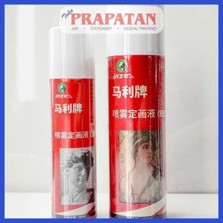 

( SEKOLAH / LUKIS ) DISCOUNT MARIES FIXATIVE AEROSOL | VARNISH PASTEL PENCIL CHARCOAL (SENI / MENGGAMBAR / ART / KERAJINAN ) PACKING AMAN