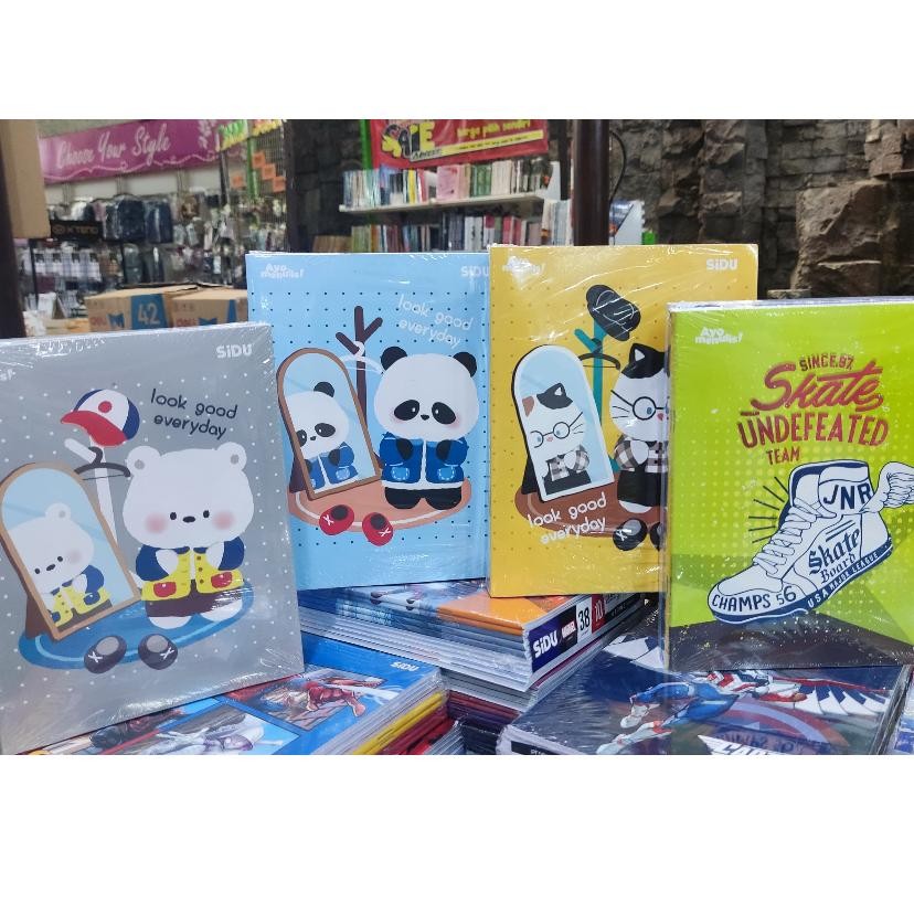 

BUKU TULIS EB 38 @10 SINAR DUNIA / Dijual Per Pak / BUKU TULIS SIDU 38 LEMBAR / BUKU SIDU 38