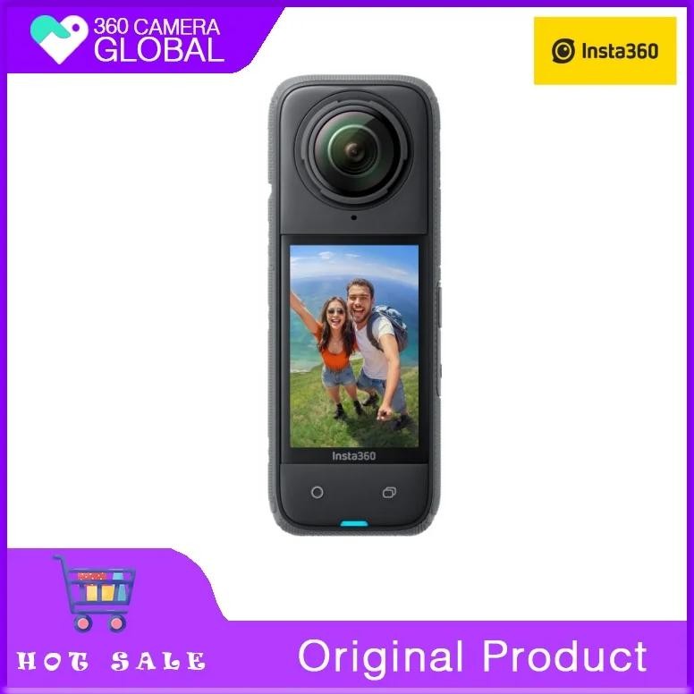 8K 360 action camera, 4K wide-angle video, 135 minutes battery life, AI editing, suitable for sports