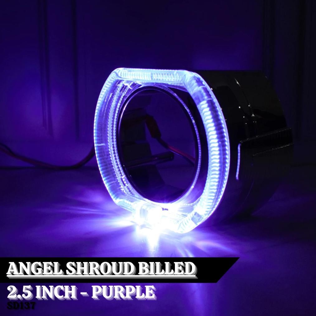 Angel Shroud 2,5 Inch Shroud Angel Biled Ukuran 2,5 Inch Ring Biled Shroud Lampu Biled