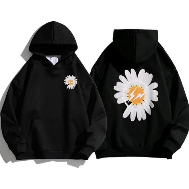 Hoodie Jumper Gdragon Bunga Peaceminusone Premium Fleece Kpop