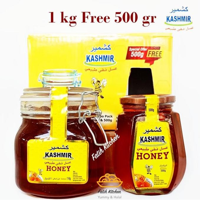 

NEW Madu Kashmir Paket 1 kg free 500 gr READY