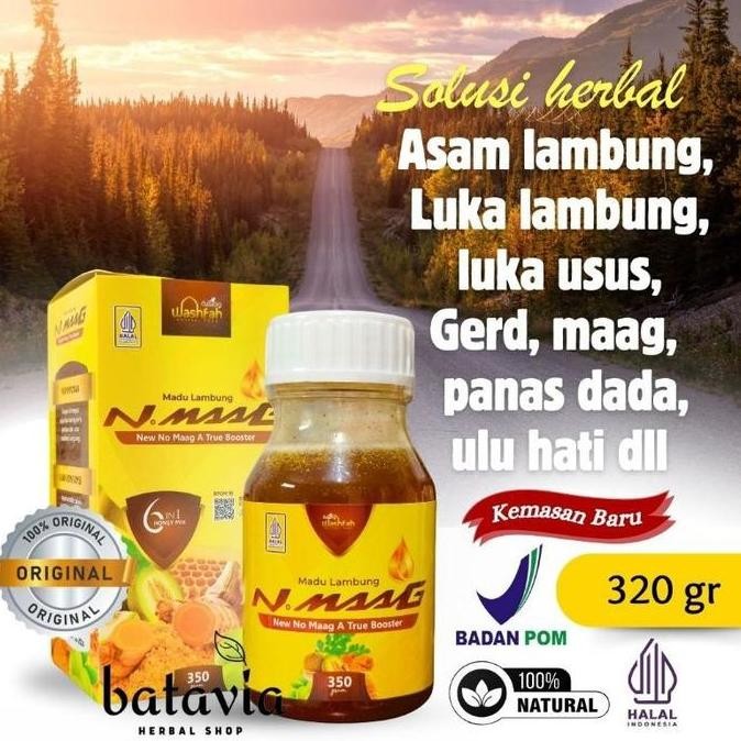 

NEW Nomaag Madu Lambung Madu Maag Pencernaan READY