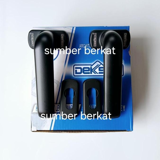 Handle Pintu Aluminium Dekson Lhr 0816 Hitam