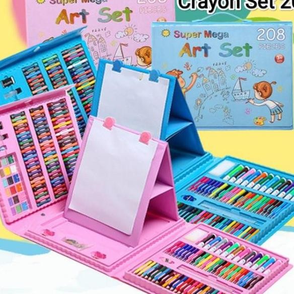 

Art Set 2 Pensil Warna Crayon Set 2Pcs Crayon Mewarnai Pensil