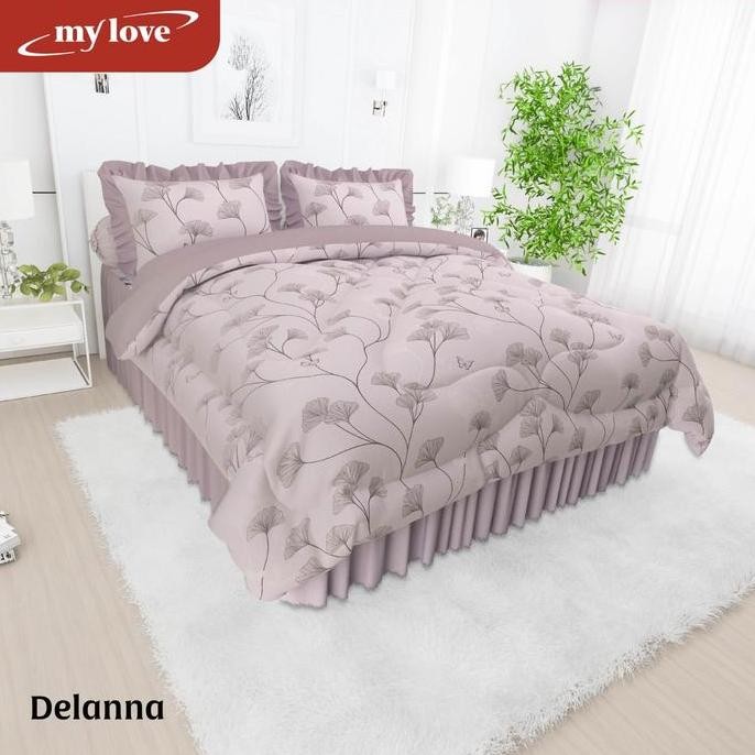 Bedcover 180x200 My Love Rumbai / Bed Cover Set 180x200 My Love Rempel