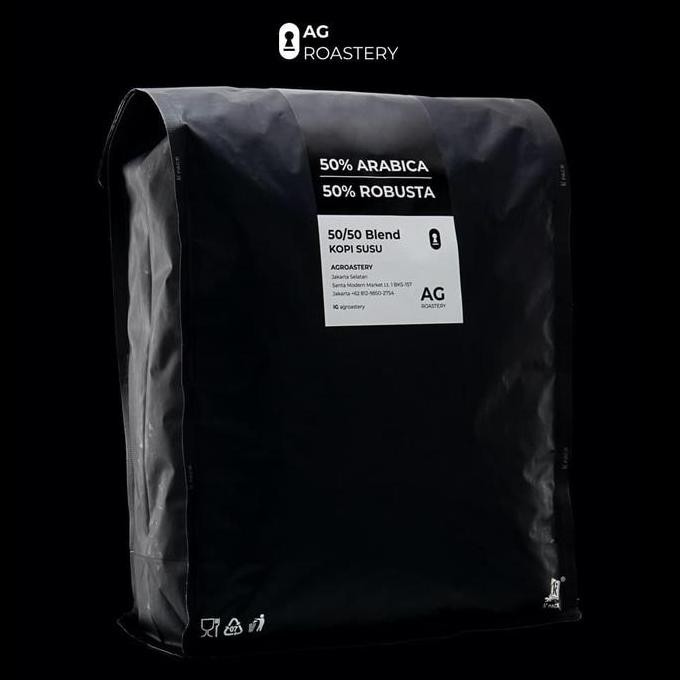 

Biji Kopi Blend 50/50 Kopi Susu Ekonomis 1 Kg | 1Kg