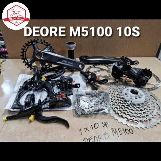 Diskon Groupset Shimano Deore 10 Speed Full Set Lengkap Rd Shier Mtb Lipat Murah