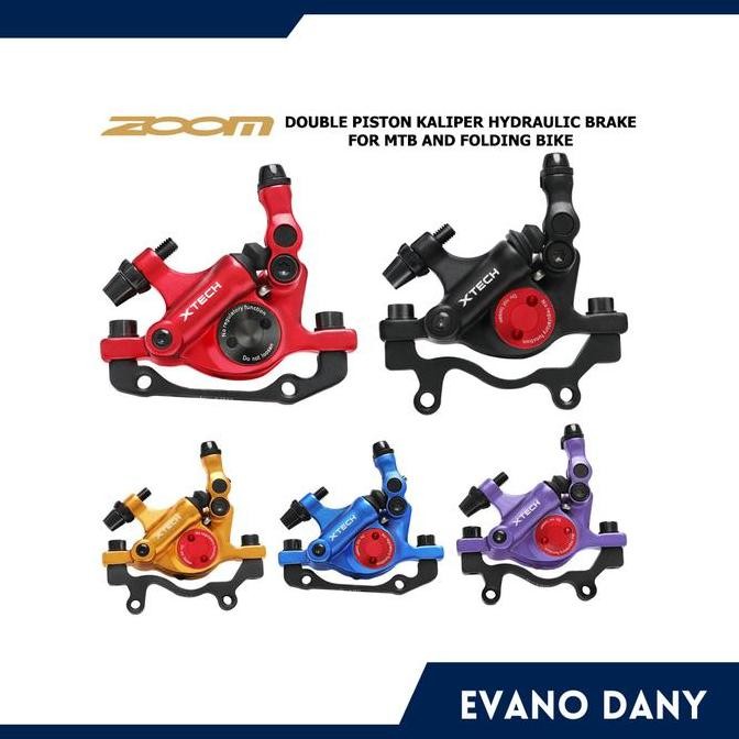 Diskon Kaliper Rem Hidrolik Zoom Xtech Hb100 Untuk Sepeda Mtb Rb Dan Sel Murah