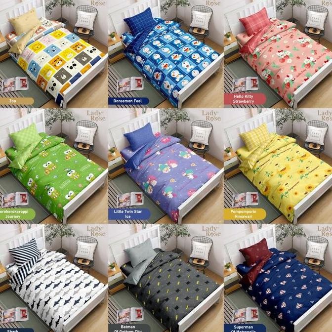 Lady Rose - Bed Cover Single (120x200) Terlaris Pilihan