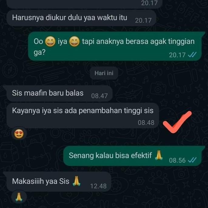 Tienchi peninggi badan