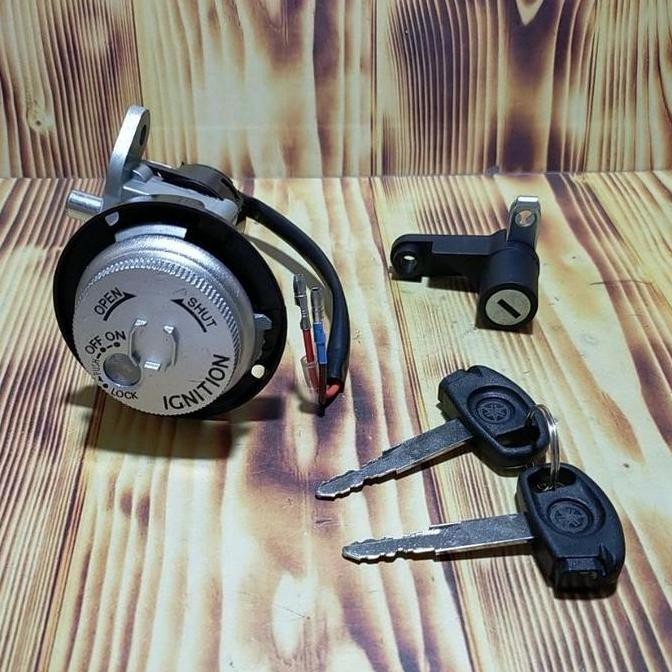 KUNCI KONTAK ASSY SET PLUS KUNCI JOK MIO J (KUALITAS ORI SUPER) SPAREPART MOTOR MURAH