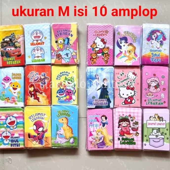 

```````] Amplop Idulfitri ukuran M angpao lebaran uang THR anak karakter resmi
