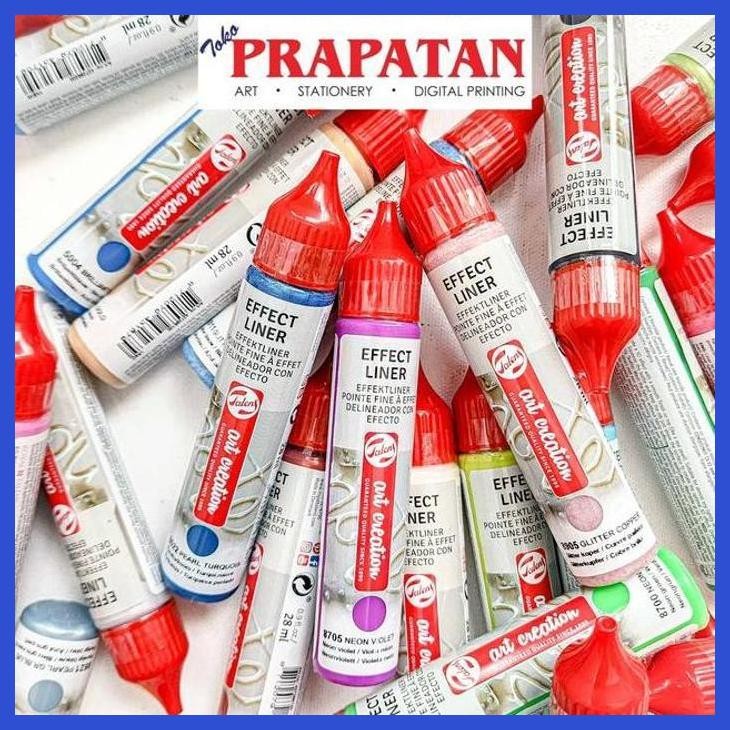

( SEKOLAH / LUKIS ) PROMO TALENS ART CREATION EFFECT LINER 28ML (SENI / MENGGAMBAR / ART / KERAJINAN ) SIAP KIRIM