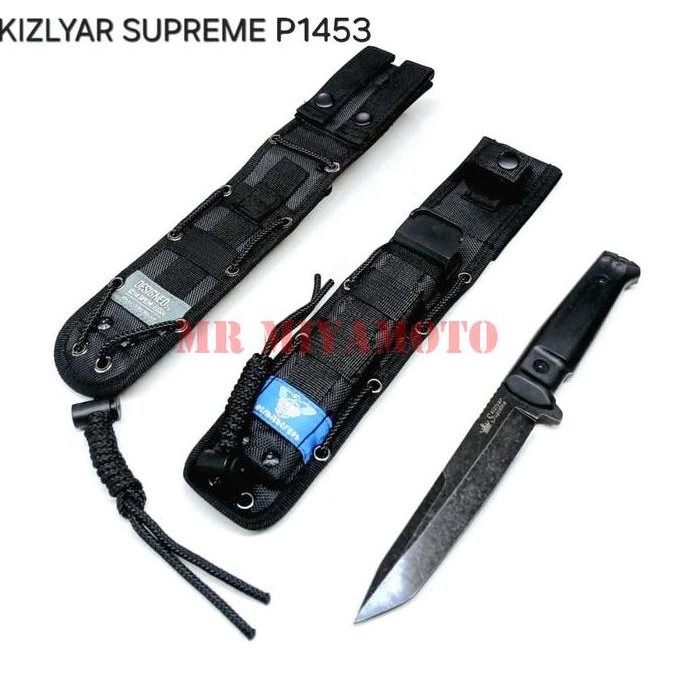 ''Terlaris" Pisau Camping Kizlyar Tactical / Militer / Berburu / Survival Kit Murah