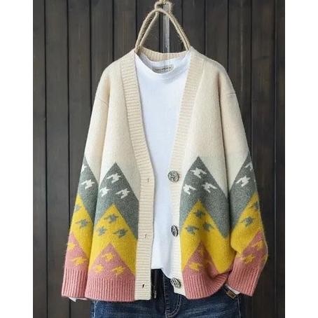 Cardigan Rajut Wanita Ayesha Oversize Premium / Cardigan Rajut Wanita Oversize / Cardigan Rajut Moti