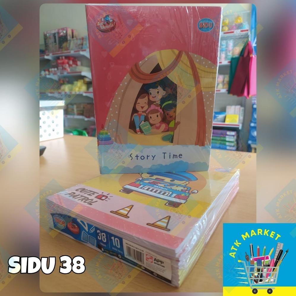 

(PACK) Buku Tulis Kwarto SIDU / SINAR DUNIA 38lbr (SINARMAS Grup)
