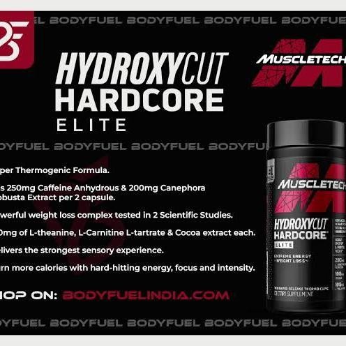 Pembakar Lemak Hydroxycut Elite /Fat Burner Hydroxycut 100Caps Merah