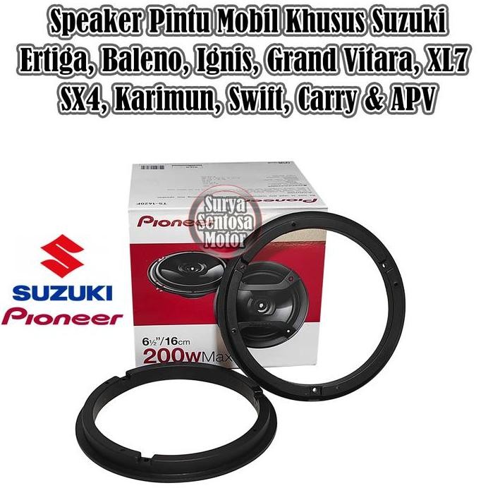 ready  Speaker Pintu Mobil Suzuki Ertiga Ignis SX4 Baleno Swift Pioneer 2 Way