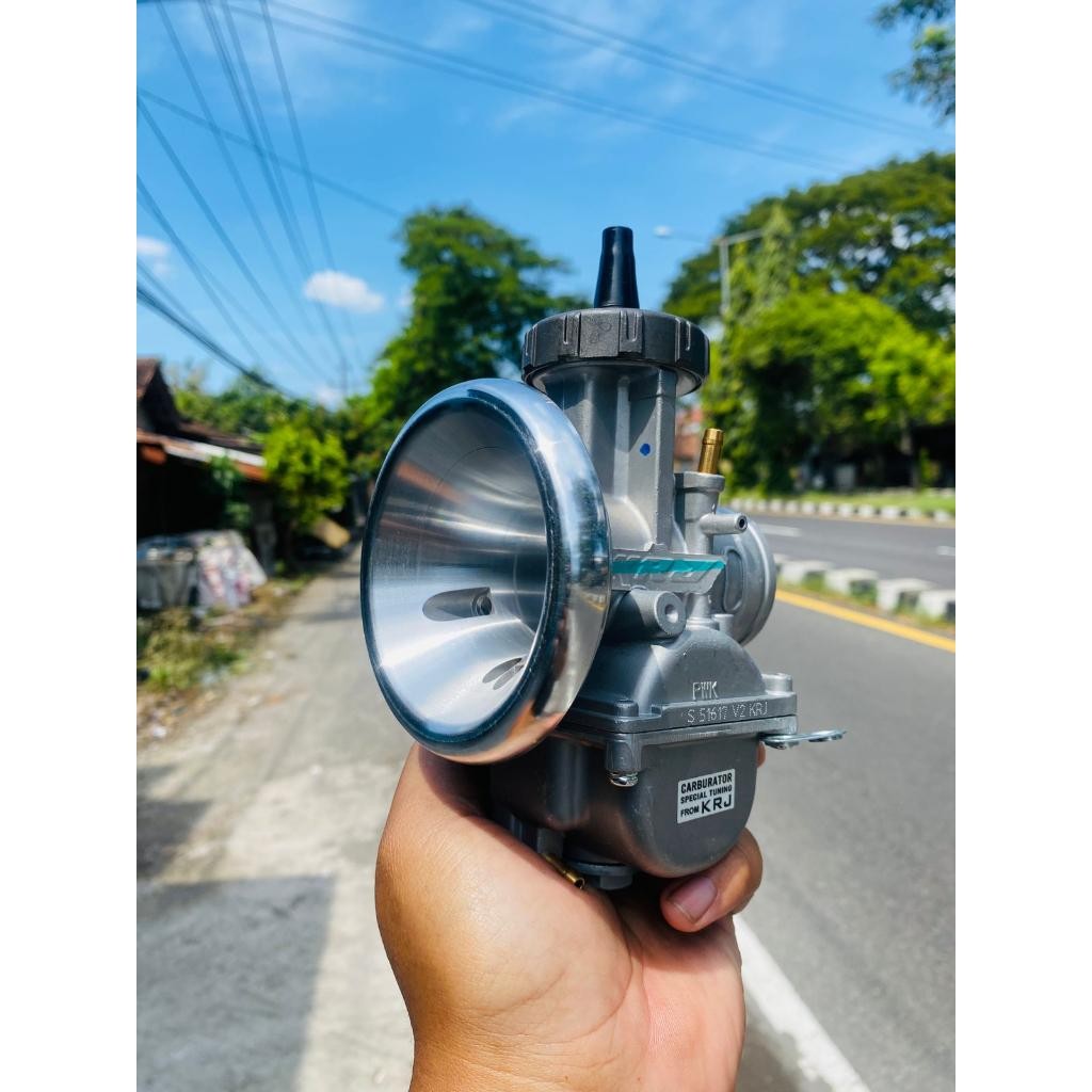 Karburator Pwk Krj (V2) Superflow + Velo Cnc 33 35 38 Terbaru Best Quality 100% Original