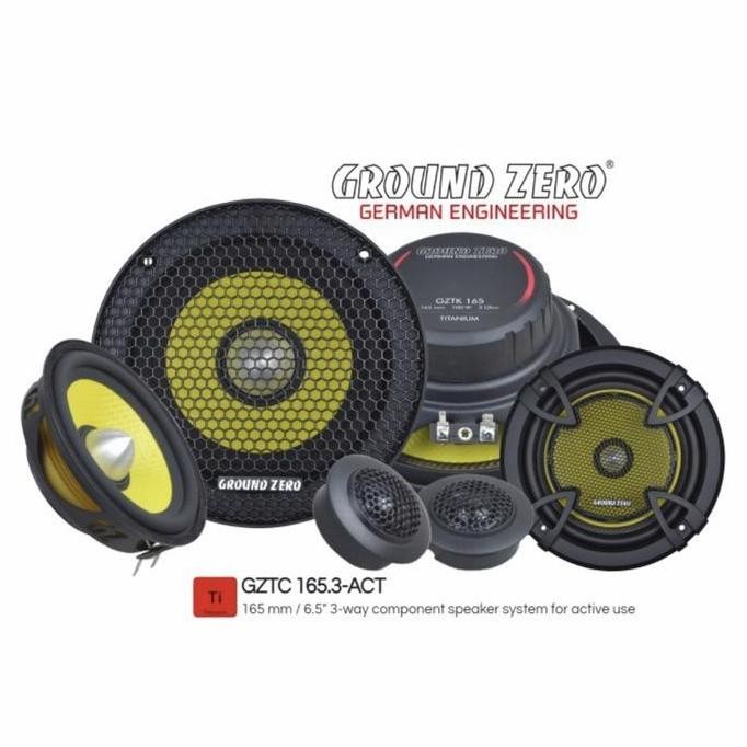ready  Speaker 3way GroundZero GZTC 165.3 ACT