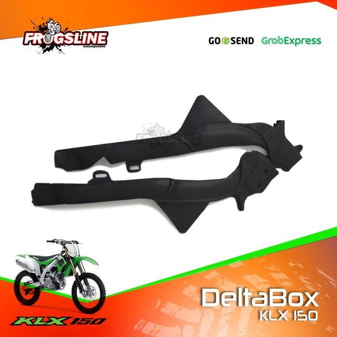 DeltaBox KLX 150 - Deltabox Alumunium Silver KLX DTracker 150 murah