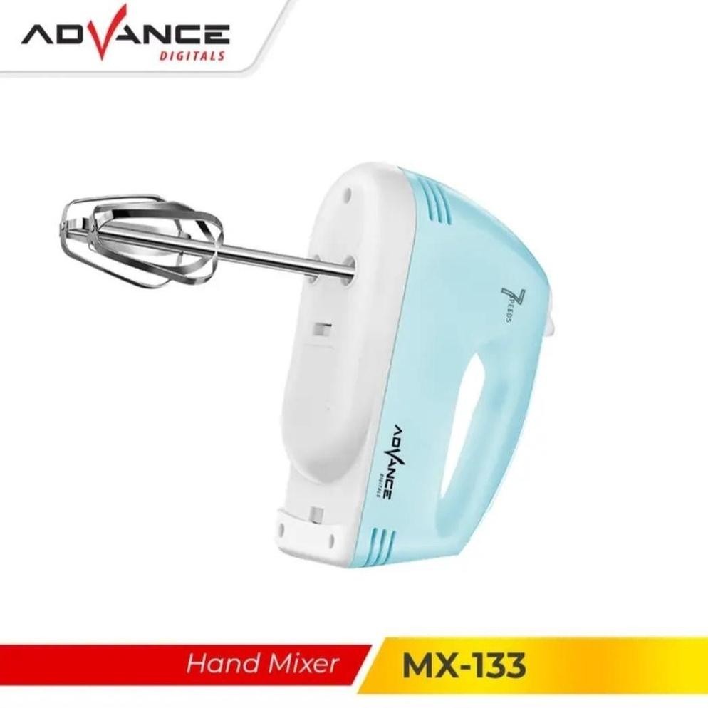 _Kecil_ Advance Mx-133 Electric Mixer Pengaduk Adonan Multifungsi Garansi Resmi 1 Tahun / Hand Mixer