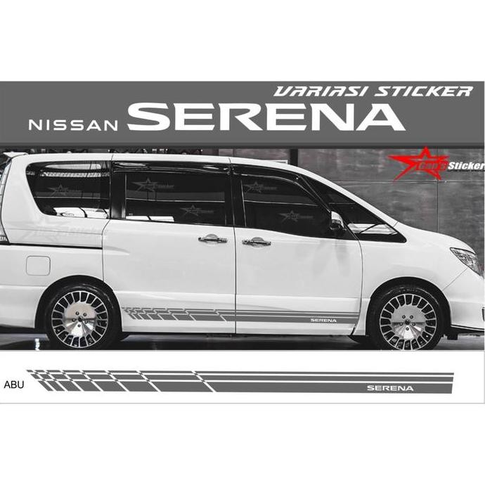 ready Nissan Serena sticker pintu nissan serena