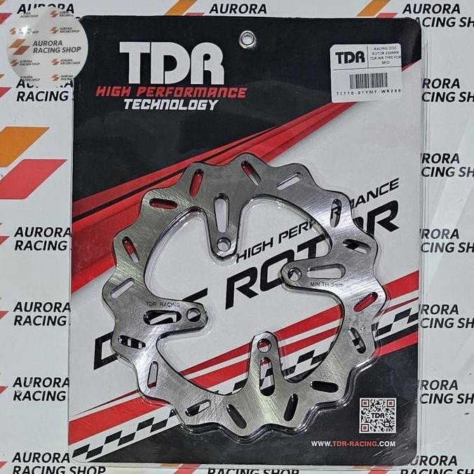 Cakram / Disk Brake Depan Mio Soul Karbu / Mio Smile / Mio Sporty - TDR WR ( 200 MM )