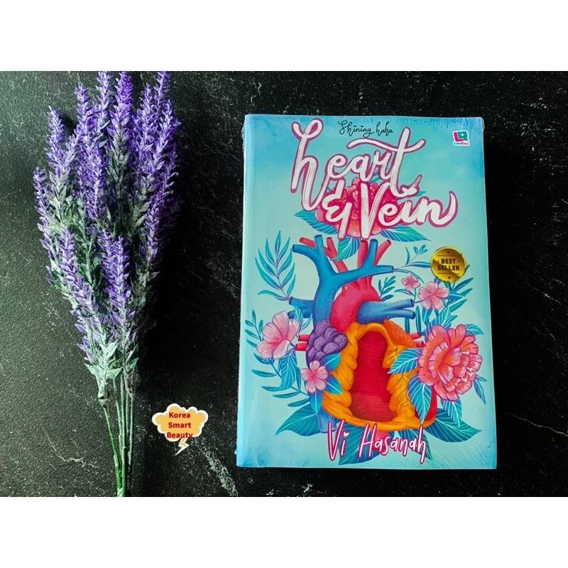 Buku Novel Heart & Vein - Shining Haha Terlaris Best Quality 100% Original