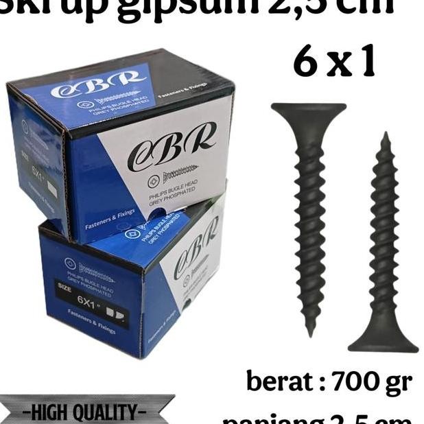 Skrup Gipsum Sekrup Gypsum Per Box Gypsum