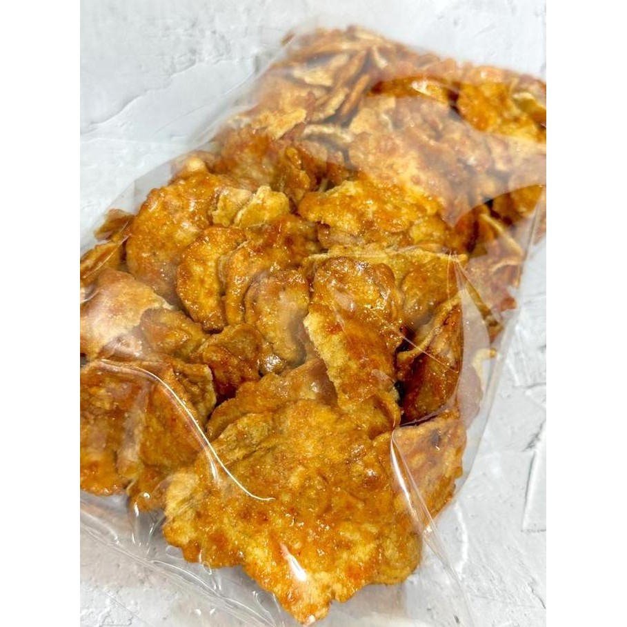 

500Gr Emping Melinjo Pedas Manis / Keripik Emping Lebar