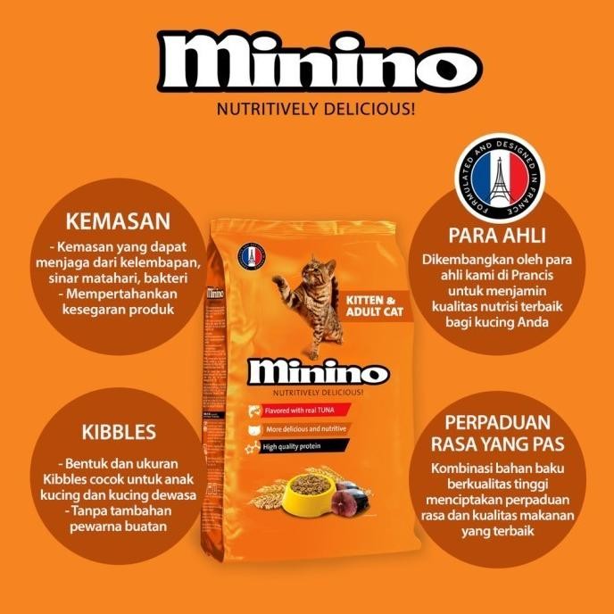 MININO TUNA 20KG PAKAN KUCING MININO KITTEN ADULT 20KG