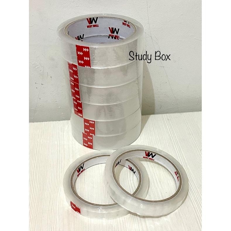 

Diskon Very Well Isolasi 12Mm 24Mm Cello Tape 1X72 1/2X72Yard Diskon