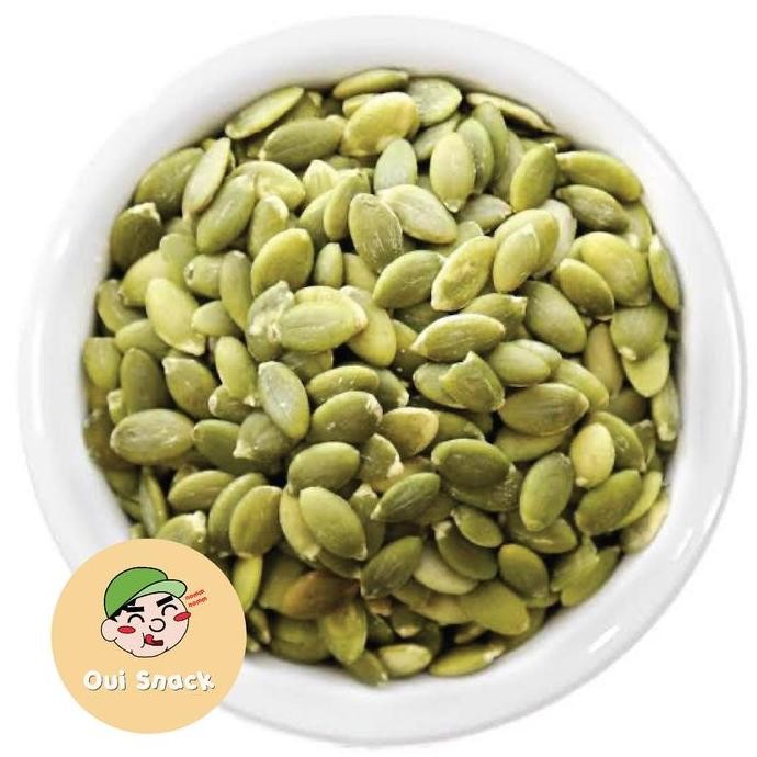 

500Gr Raw Pumpkin Seed / Biji Labu / Kuaci Kupas Hijau