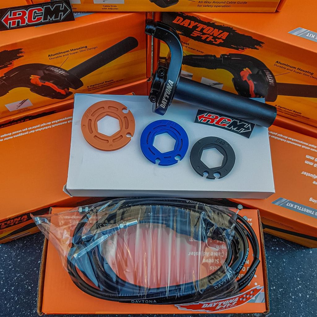 4921 Gas Spontan Kontan Cnc Throttle Kit Kabel 2 Kabel Cable Panjang 180 Cm 1.810Mm Wrna Hitam Black