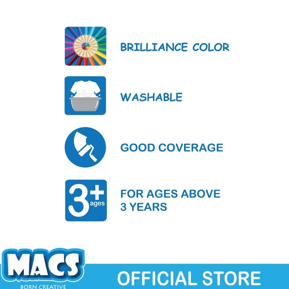 

Diskon 1Set Macs Gel Crayon 6 Warna Colors Prermium