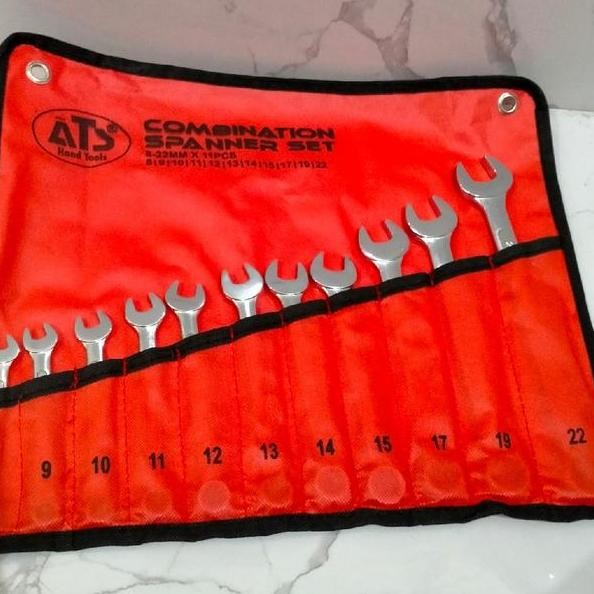 Kunci Ring Pas Set Ats Kunci Pas Ring 11Pcs 822 Ats