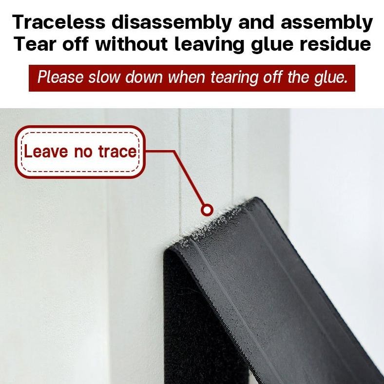 Tape Velcro Perekat Kotak Bulat Serbaguna Adhesive Tape Velkro Double Tape Hook and Loop