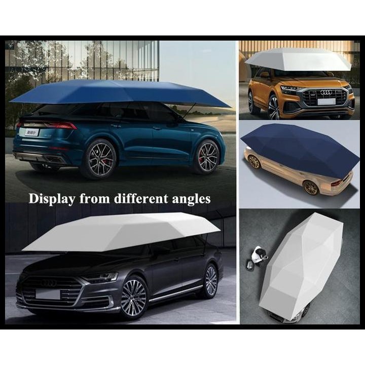 Promo Car Umbrella Uv Semi Automatic Tenda Cover Tenda Payung Anti Panas Atap Mobil