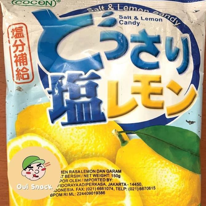 

Permen Lemon Salt / Cocon Lemon Salt Candy