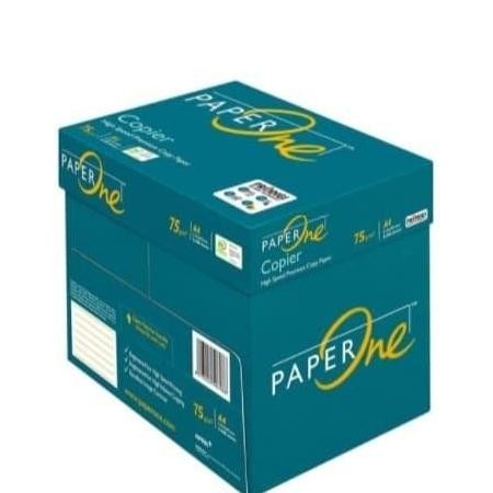 

TERBARU Kertas PaperOne A4 75gr 1DUS = 5 RIM