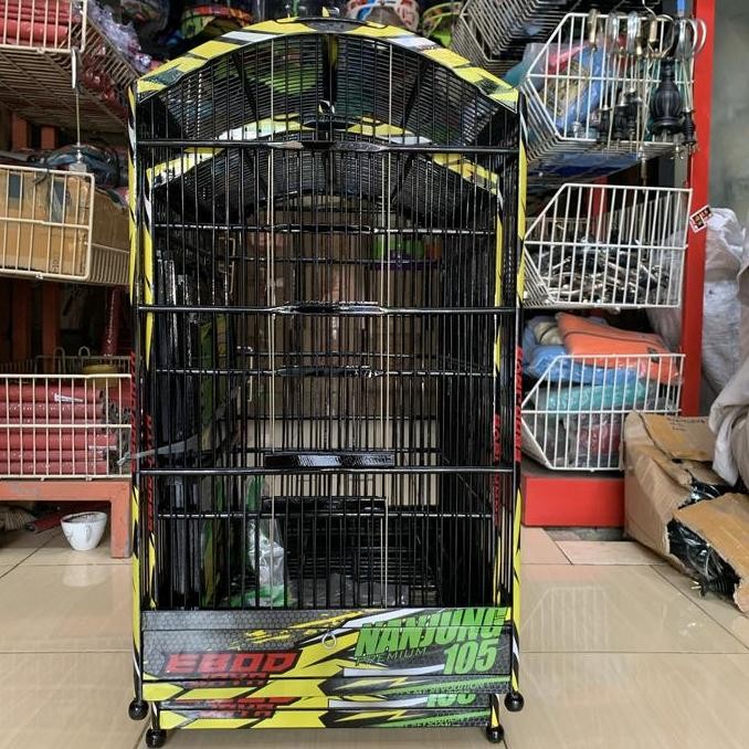 SANGKAR KANDANG BURUNG KOTAK EBOD DECAL TERBARU NO 1 ~ 2