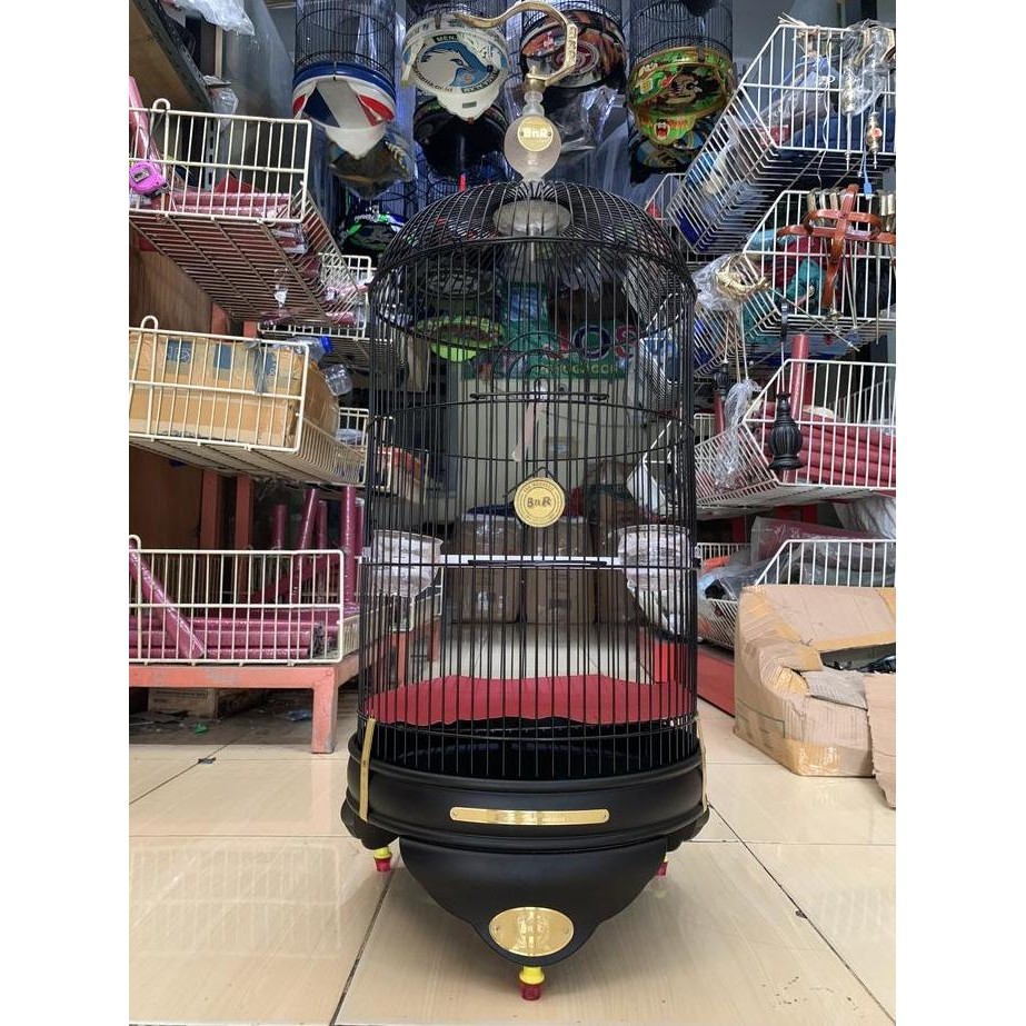 SANGKAR KANDANG LOVBIRD BnR BLACK DOFF
