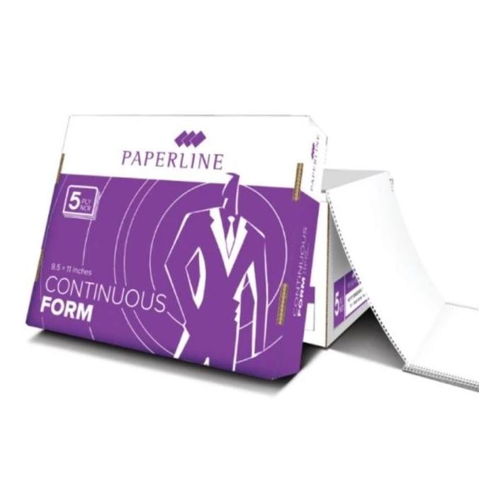

TERBARU continuous form 5ply warna 9,5x11 paperline/sinar dunia