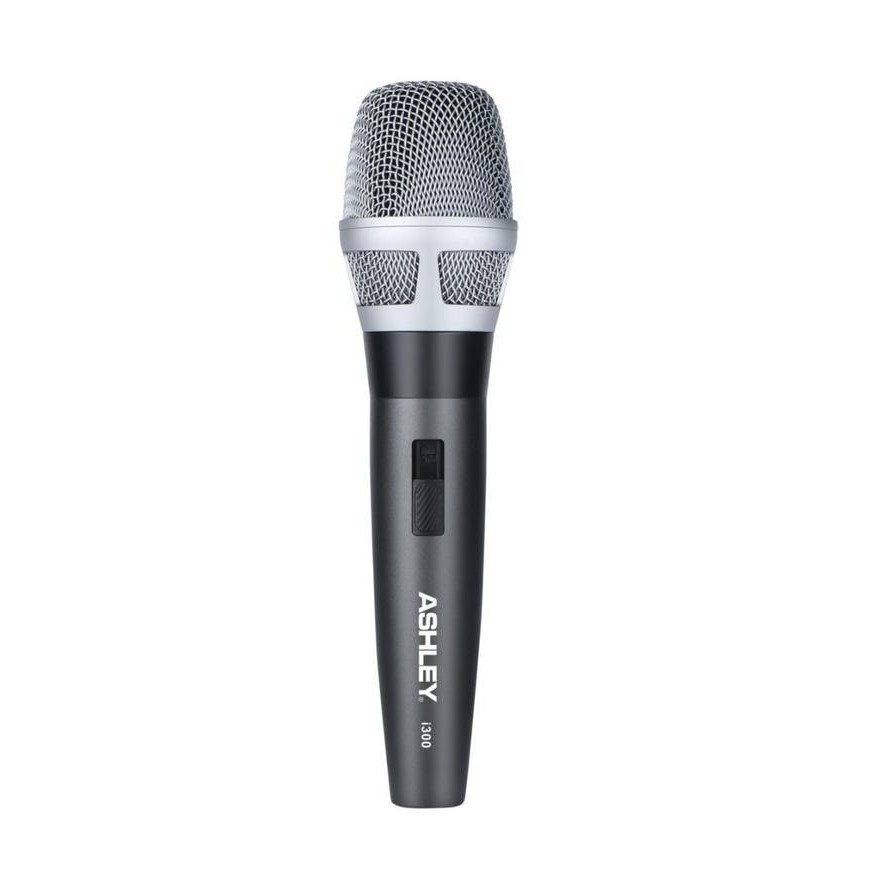 Mic Microphone Dynamic Ashley I300   Mik Kabel Ashley I300 Panjang Kabel 5 Meter Original Dan Terper