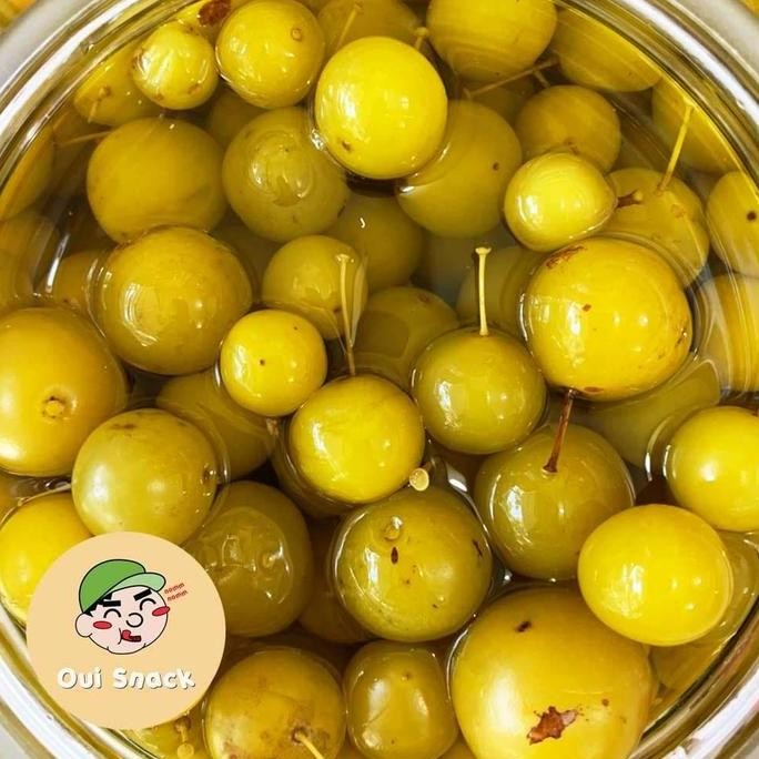 

500Gr Manisan Anggur Bogor Segar / Asinan Anggur Basah Hijau