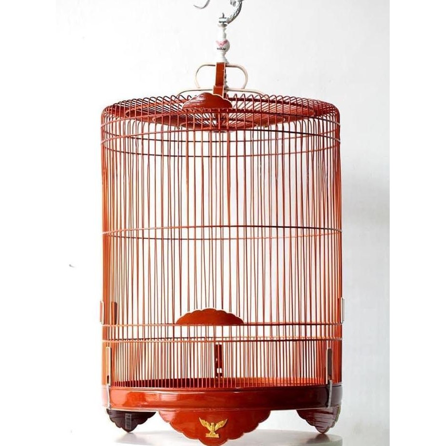 SANGKAR KANDANG MURAI RADJA LIS ACRILIK COKLAT NATURAL NO 2