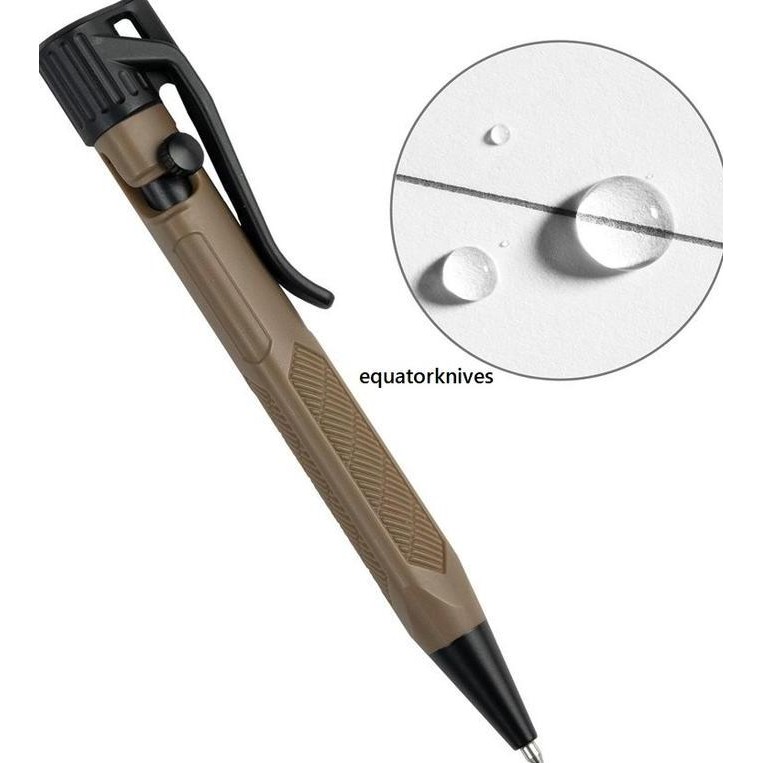 

Ritrfde20 Rite In The Rain Mini Bolt-Action Pen Tan Co