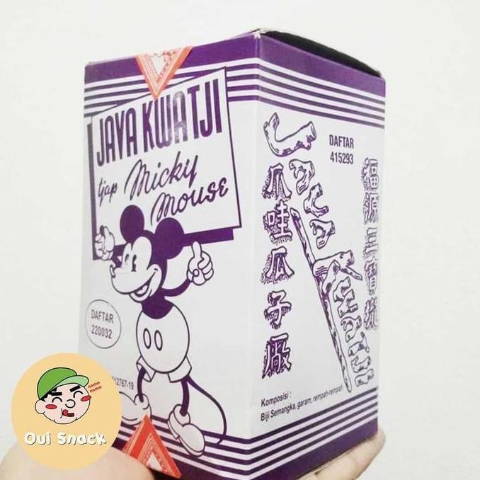 

Kuaci Mickey Mouse 400Gr - Kwaci Biji Semangka | Oui Snack